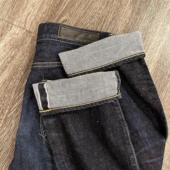 KURO Diamante Selvedge Japanese Denim Distressed Jeans Made in Japan W 30 NWOT M - Picture 4 of 14